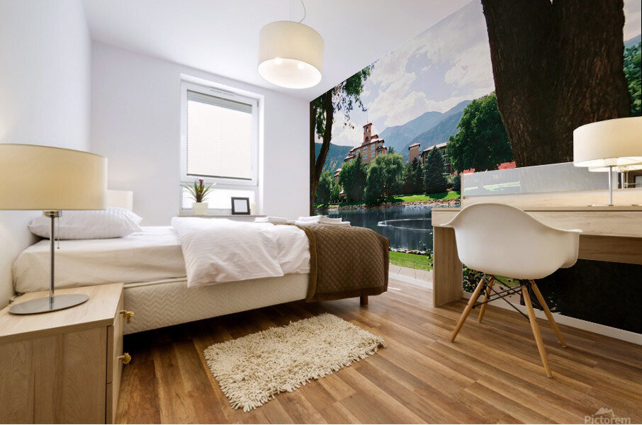 The Broadmoor Hotel Mural print
