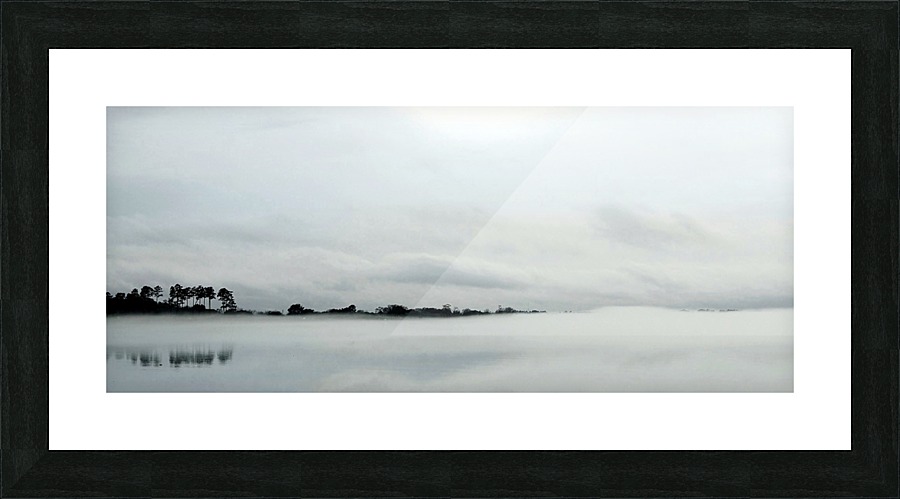 Where Fog Meets Clouds  Picture Frame print