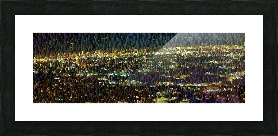 Approaching Houston  Picture Frame print