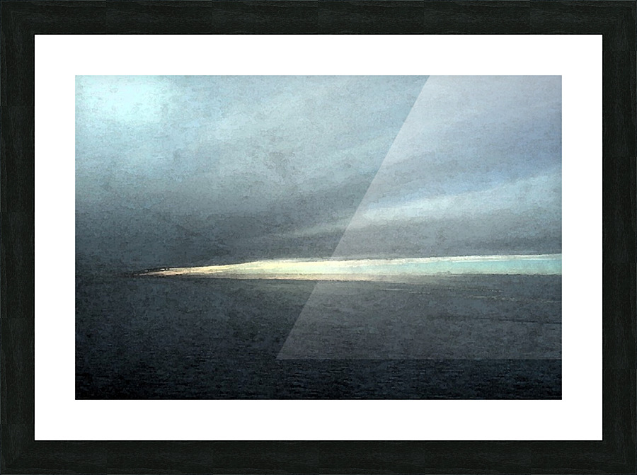 Above the Earth Picture Frame print