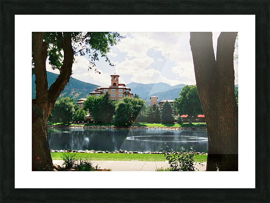 The Broadmoor Hotel Picture Frame print