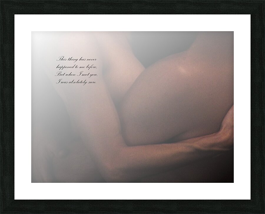 Embracing You Picture Frame print