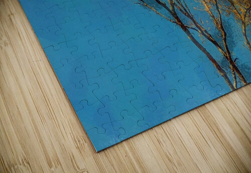 Gauzed Golden Tree  Ellen Barron OReilly puzzle