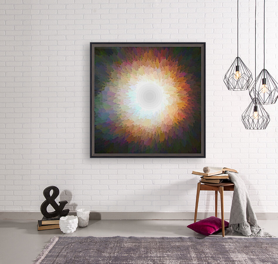 Foil Radial Moon  Reproduction