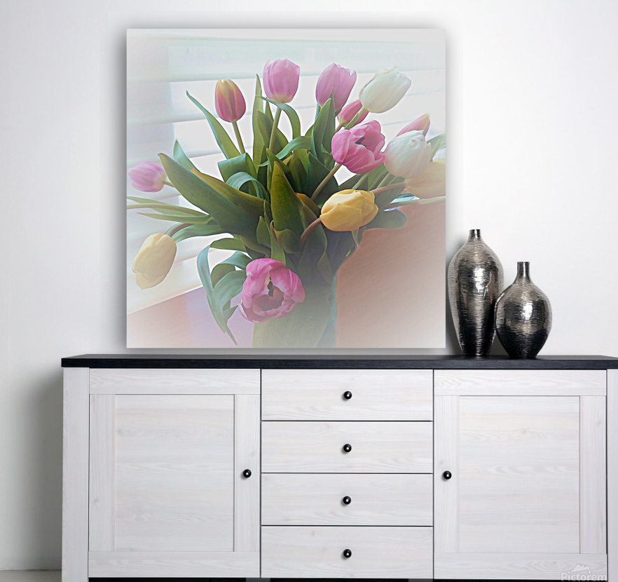Soft Tulip Spray  Reproduction
