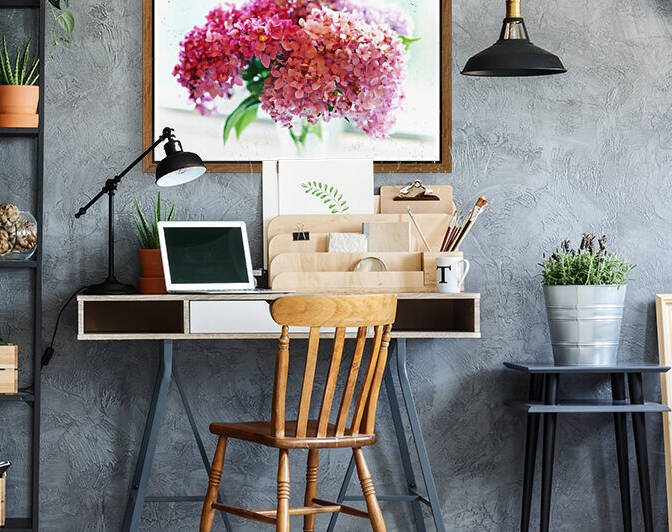 Hydrangea Accented  by Ellen Barron OReilly