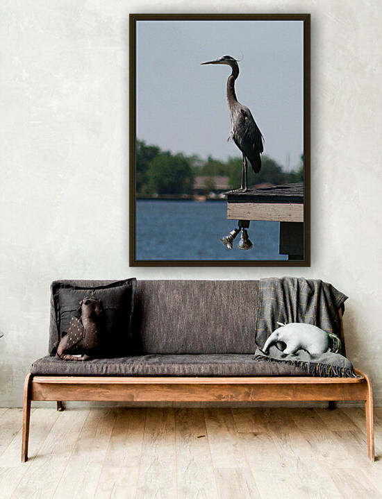 Embossed Heron  by Ellen Barron OReilly