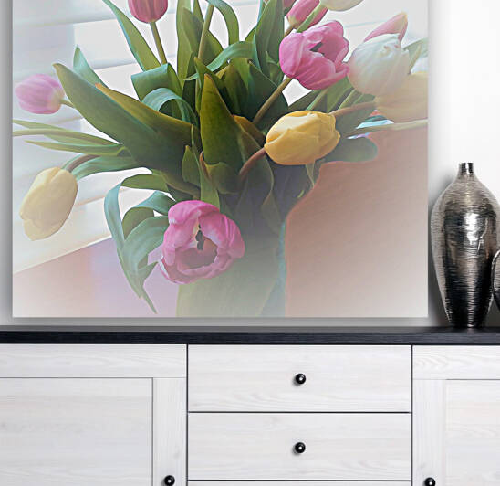 Soft Tulip Spray  by Ellen Barron OReilly