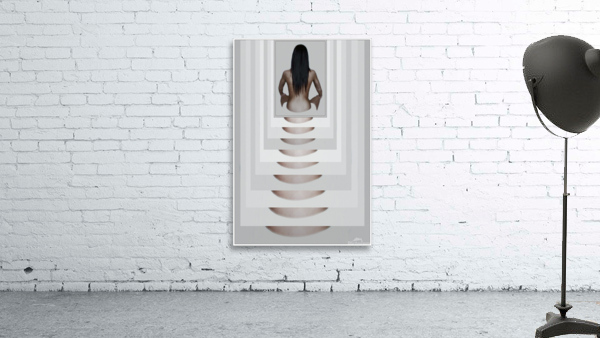 Dimensional Lotus Pose Wall Preview