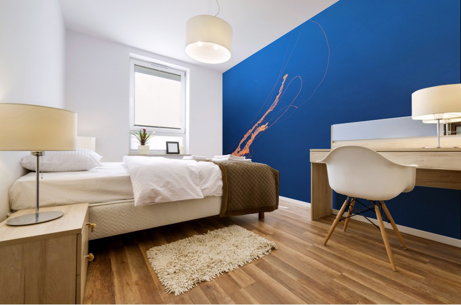 Lone Jellyfish Mural print