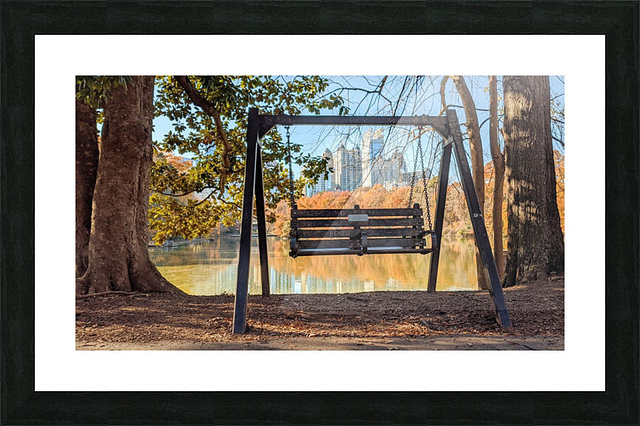 Atlanta Skyline Picture Frame print