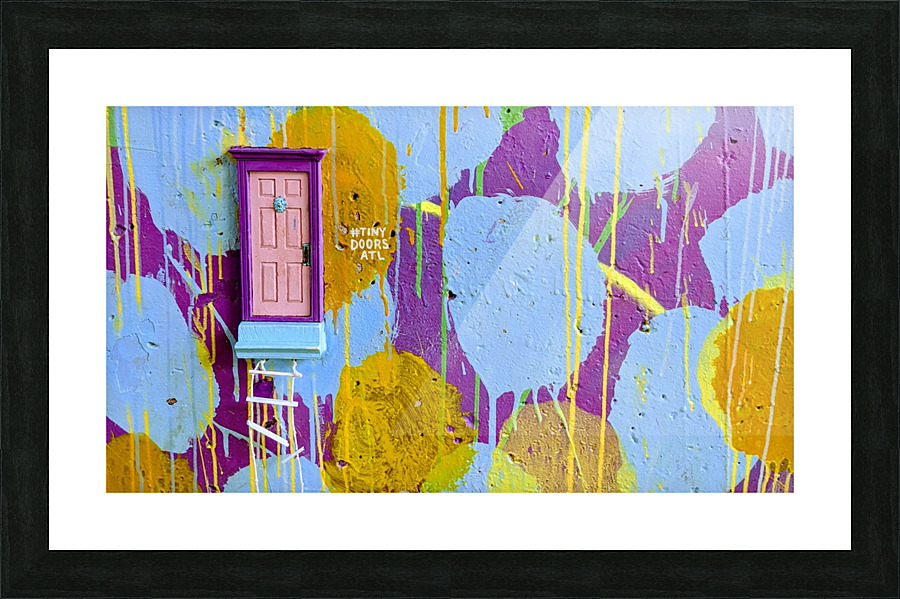 TinyDoorsAtl Picture Frame print