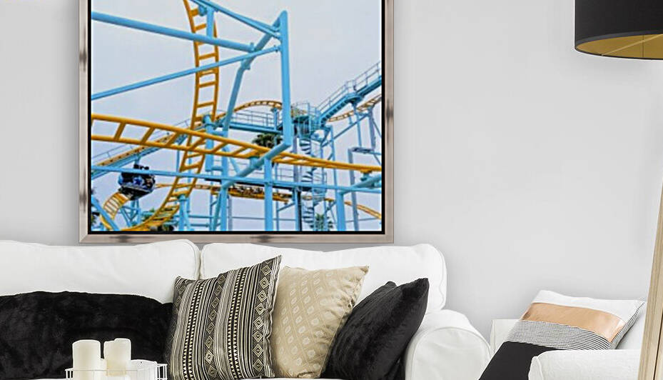 Fairground Coaster by LARose Photographs