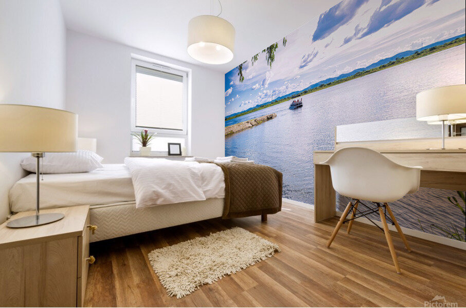 River Side Mural print