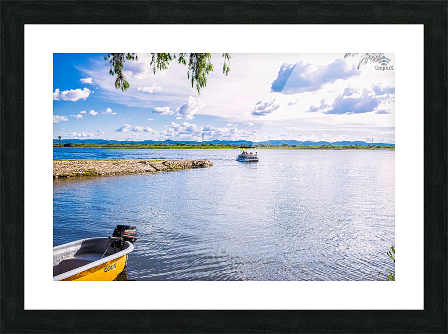 River Side Picture Frame print