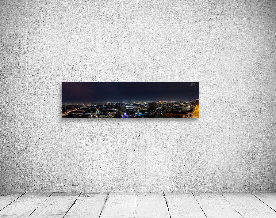 Night City Lights Wall Preview