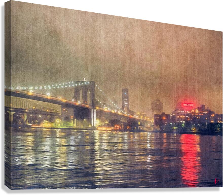 Welcome to Brooklyn Canvas Print
