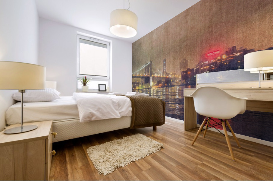 Welcome to Brooklyn Mural print