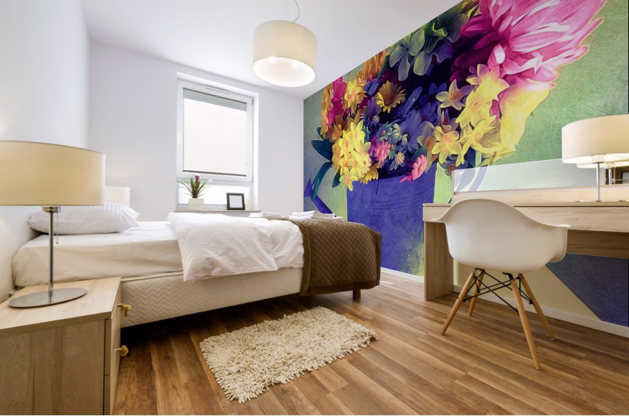 Flowers Bloom Mural print