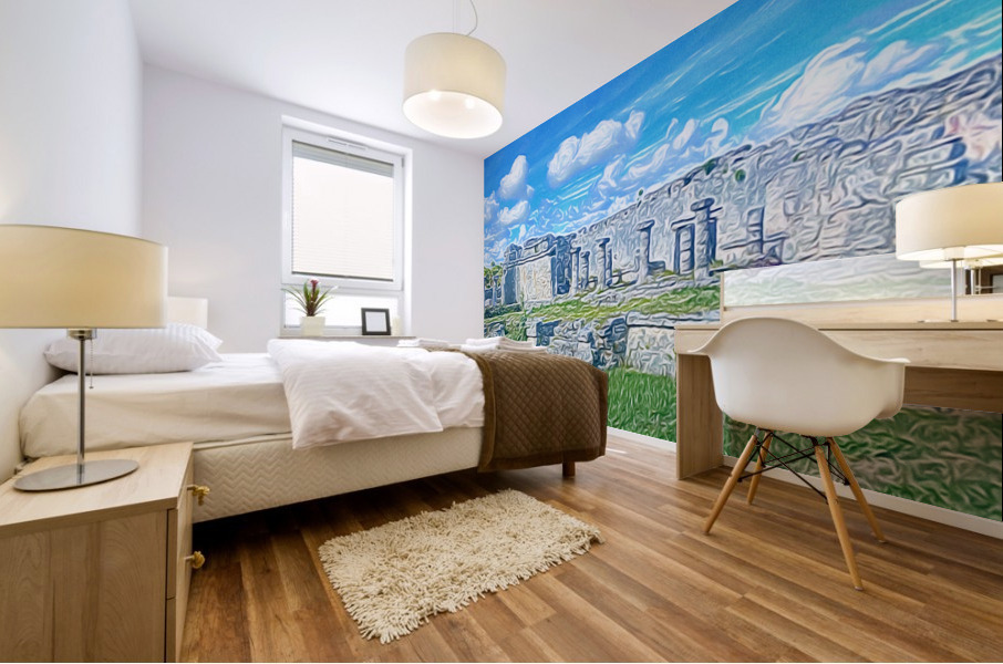 Mayan Ruins Mural print