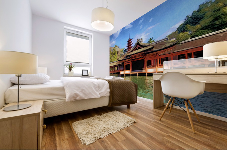 Miyajima Mural print