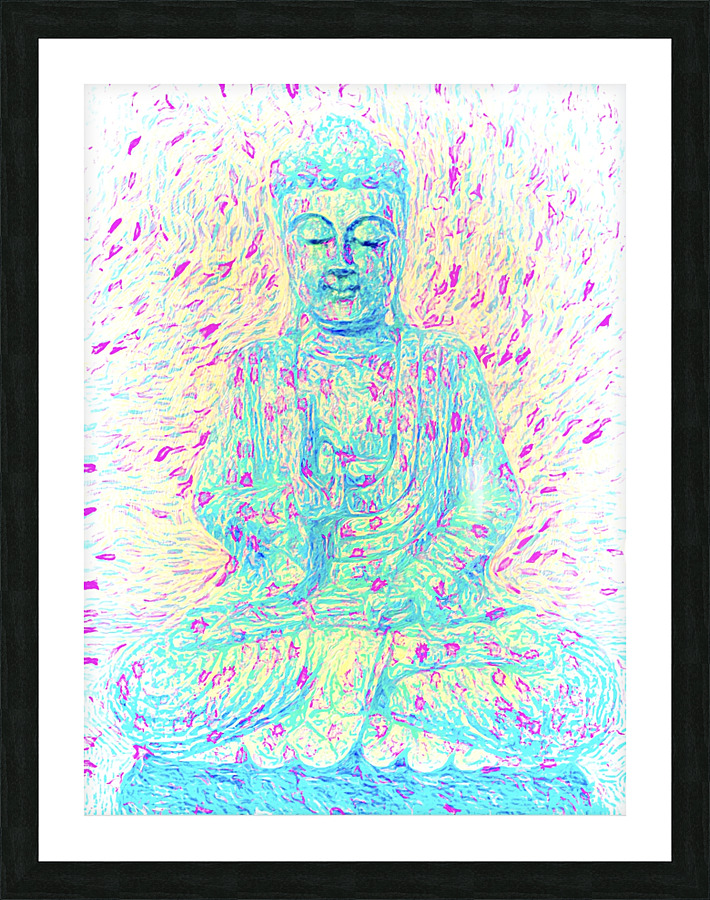 Buddha Clarity Picture Frame print