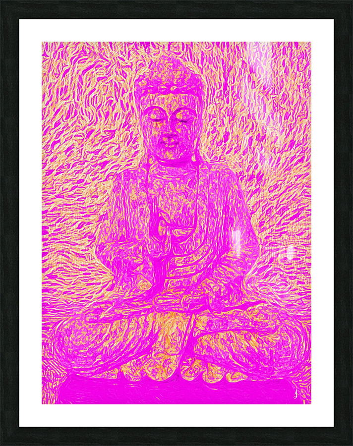 Buddha Abundance Picture Frame print