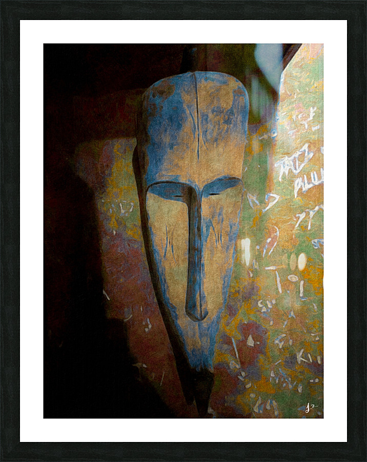 Blind Islander Speak No Evil Picture Frame print