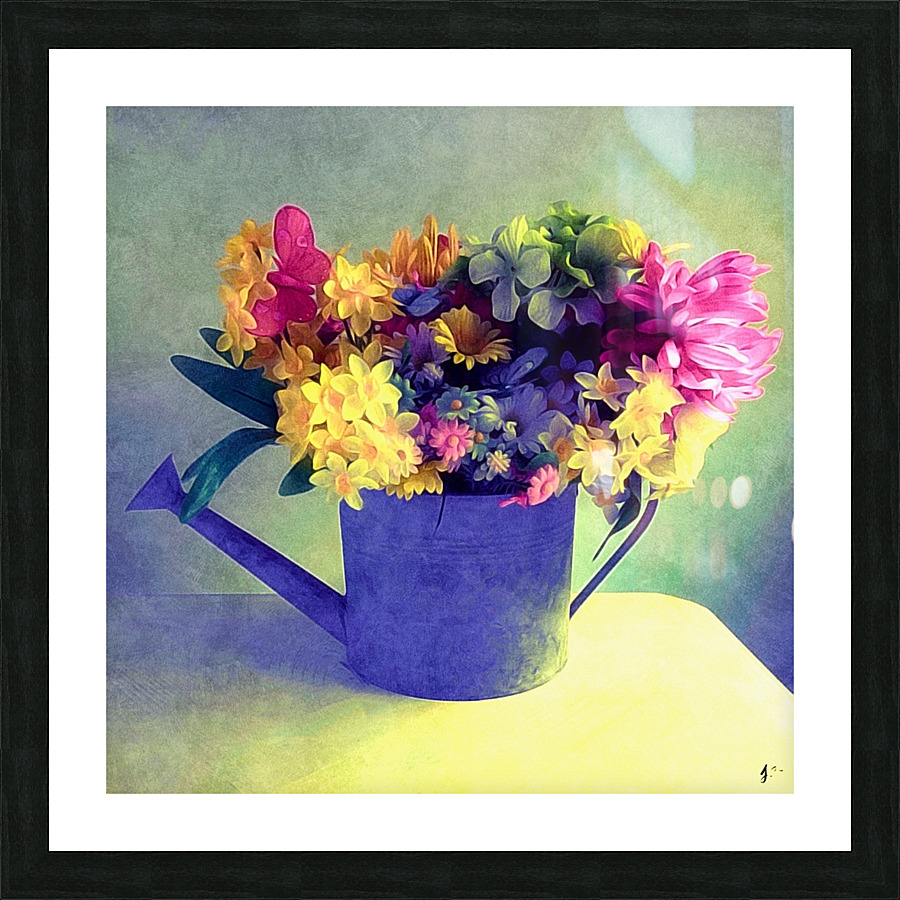 Flowers Bloom Picture Frame print