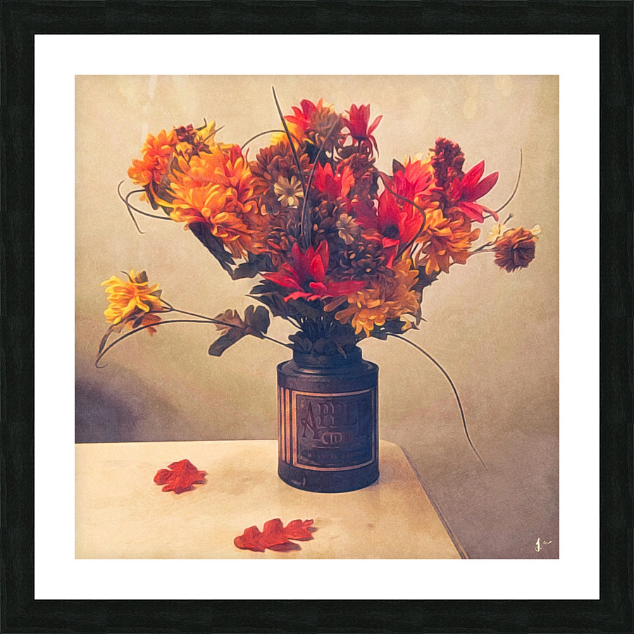 Leaves Fall Picture Frame print