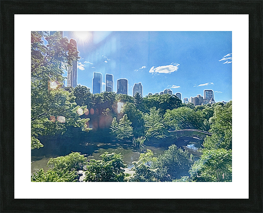 Concrete Jungle Picture Frame print