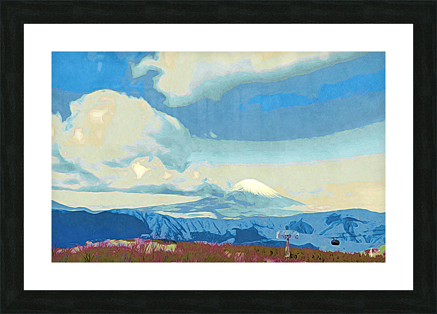 Mount Fuji Picture Frame print