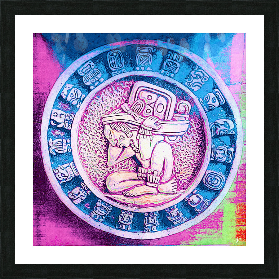 Mayan Time - Long Count Picture Frame print