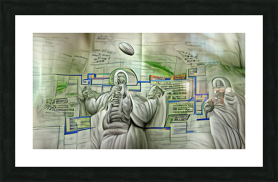 Gods Plan Picture Frame print
