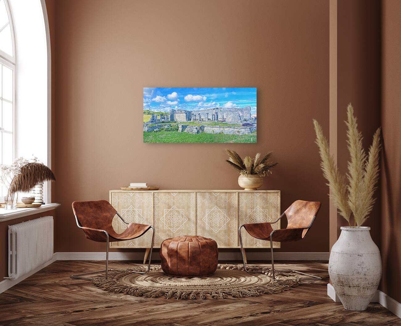 Mayan Ruins Reproduction