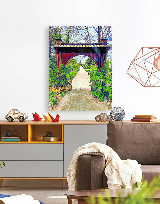 Gated Forest by Digital Fine Art io