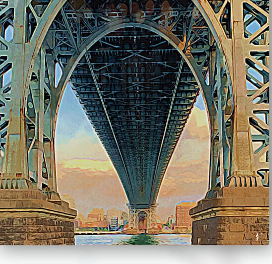 Under the Williamsburg Bridge Reproduction