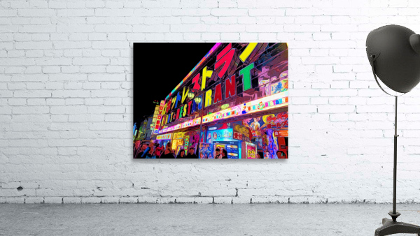 Robot Restaurant Wall Preview
