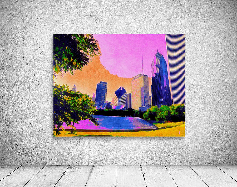 Chicago Digital - Millenium Park Wall Preview
