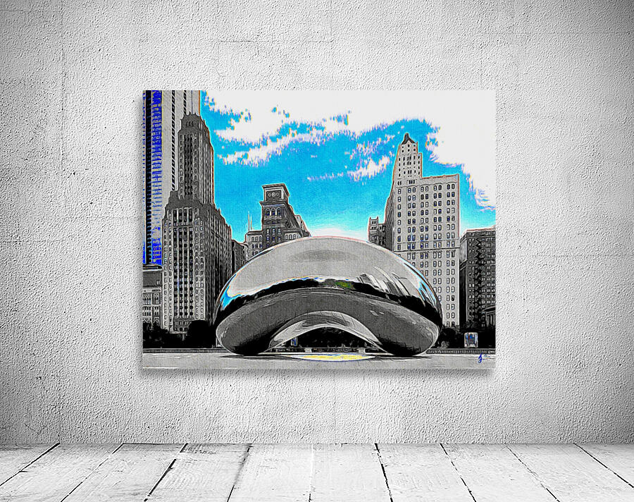 Chicago Digital - Cloud Gate Wall Preview