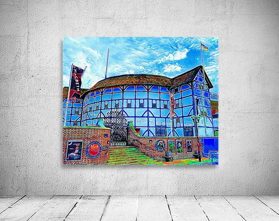 Globe Theatre Wall Preview