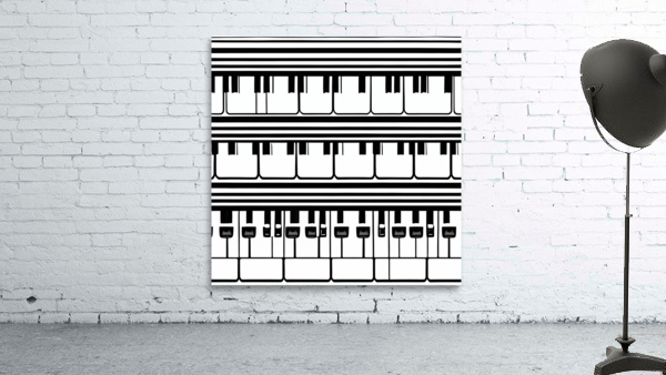 Abstract Jazz - Keys Wall Preview