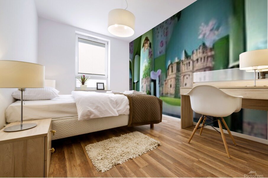 Fairytale Castle Mural print