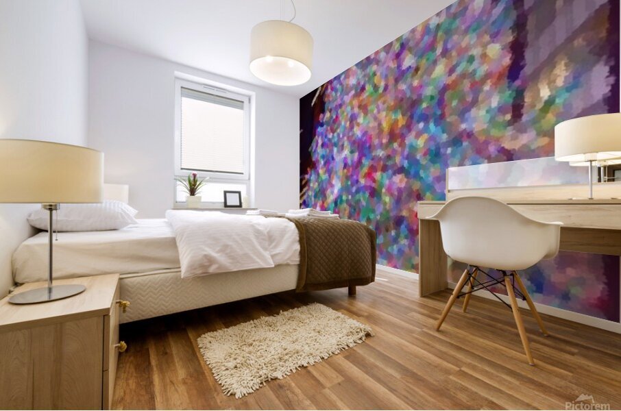 Pine of Light Mural print