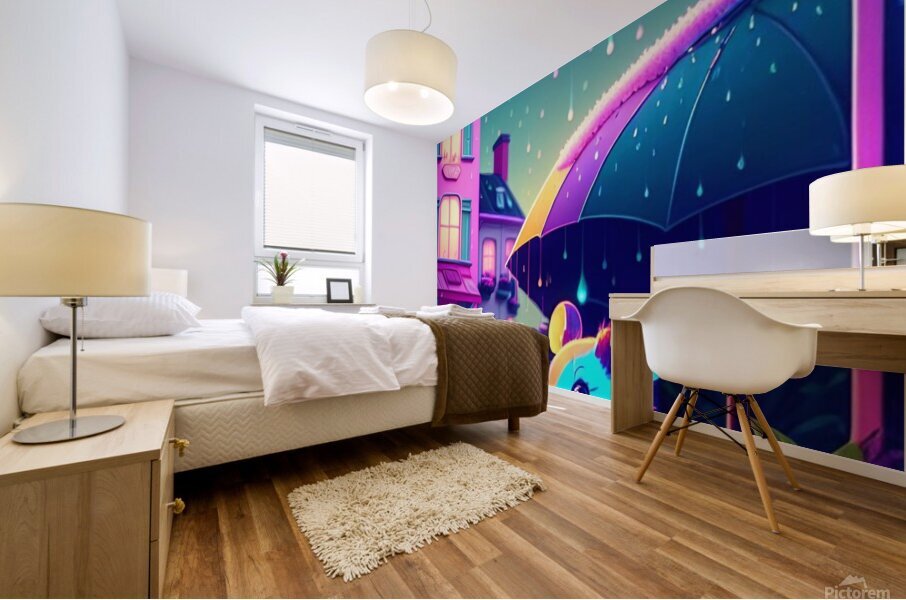 Pet Homecoming Mural print