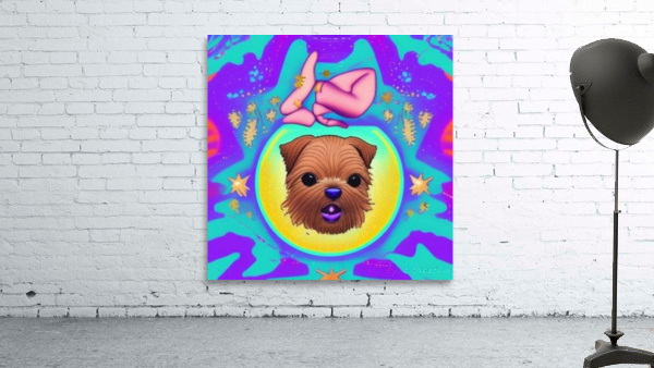 Chow Dog Wall Preview