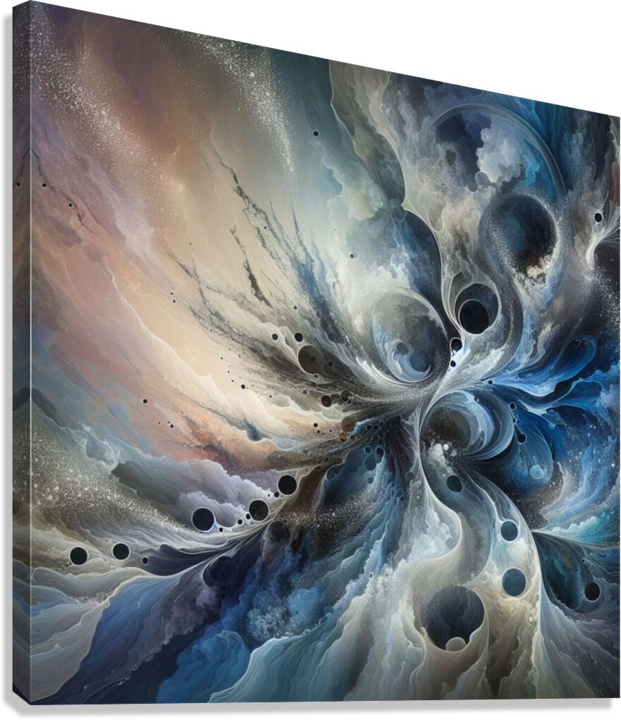 Captivating Ink Masterpiece Canvas Print
