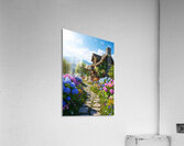 Charming Cottage Garden Path Acrylic Print