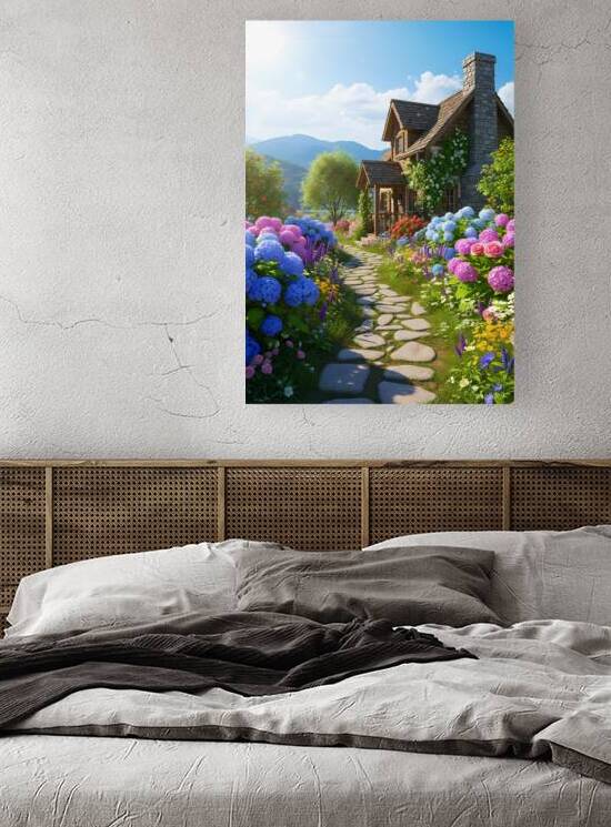 Charming Cottage Garden Path by Design Aura