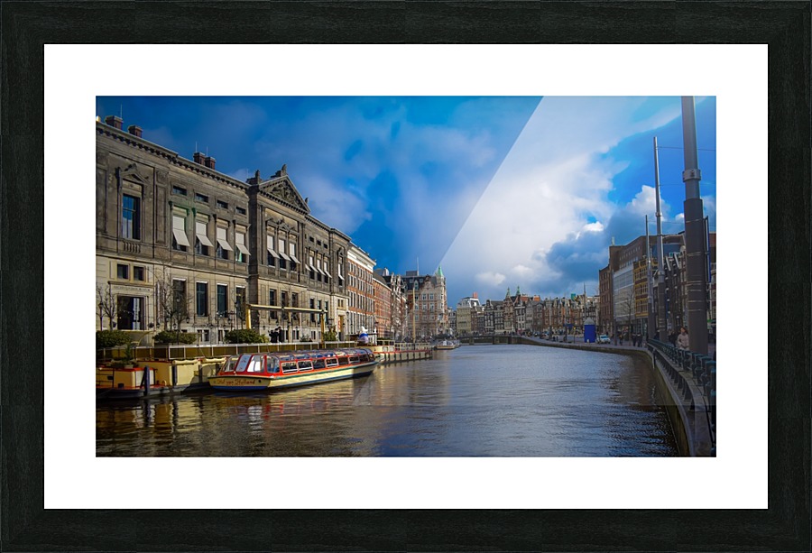 Amsterdam Evening Picture Frame print